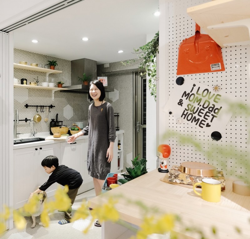 Красочная квартира на Тайване