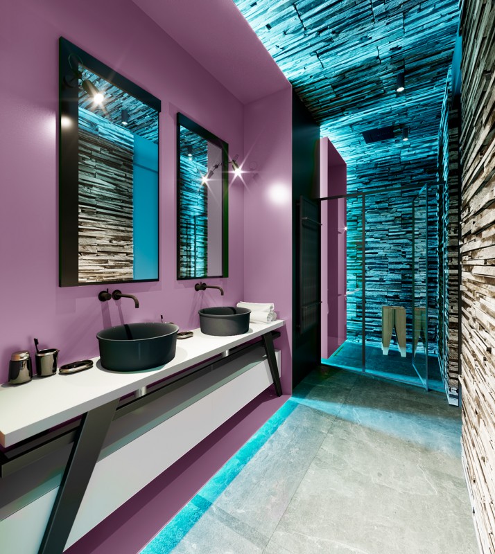 Проект лофта для молодой пары