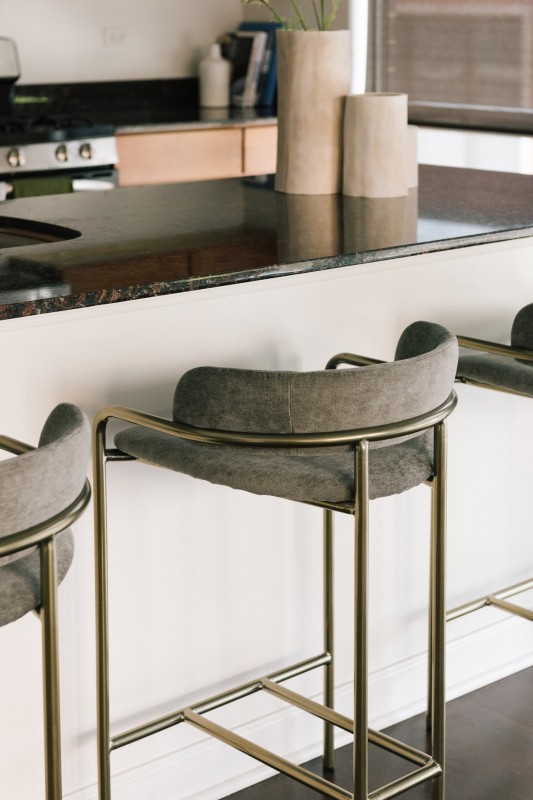 Сочетание гламура и индустриального стиля в чикагской квартире Сочетание гламура и индустриального стиля в чикагской квартире