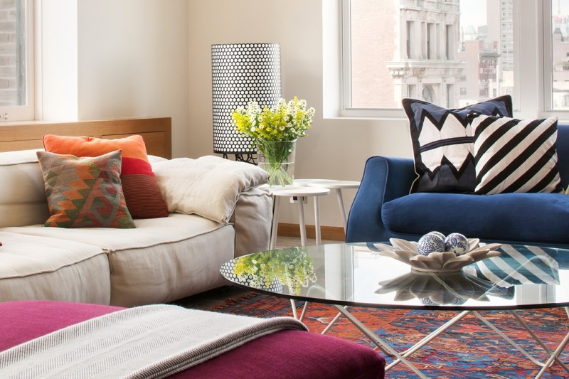 Бродвейский лофт, наполненный яркими контрастами