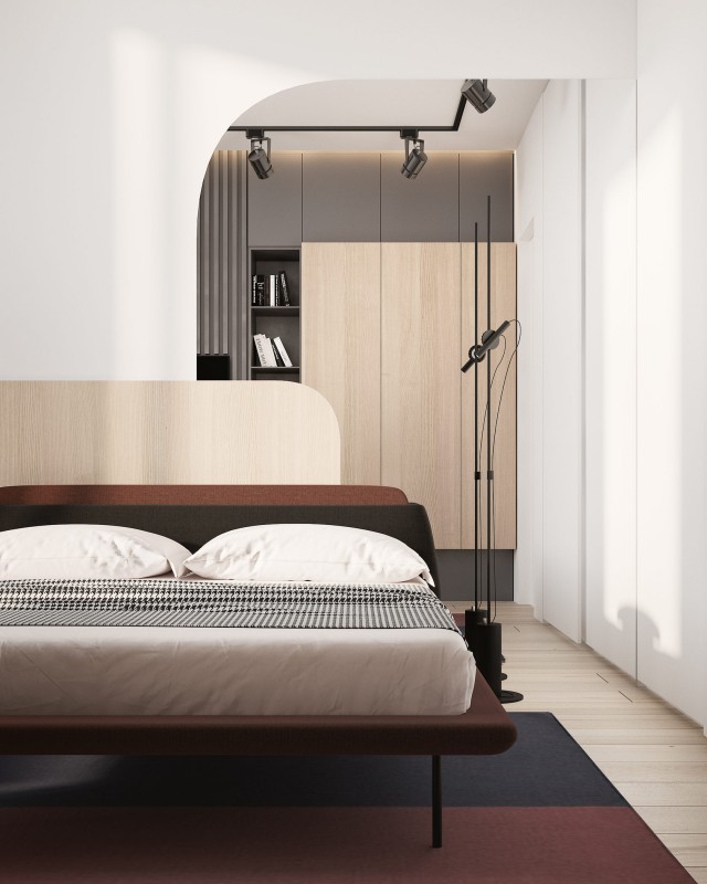 Эффектный контраст черного, белого и красного Эффектный контраст черного, белого и красного