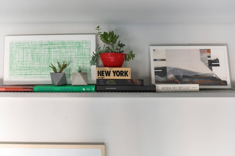 Функциональный интерьер квартиры площадью 60 м2 в Сан-Паулу, Бразилия Функциональный интерьер квартиры площадью 60 м2 в Сан-Паулу, Бразилия