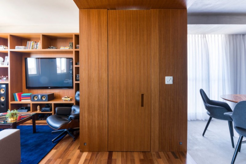 Холостяцкая квартира, расположенная в Куритибе, Бразилия Холостяцкая квартира, расположенная в Куритибе, Бразилия