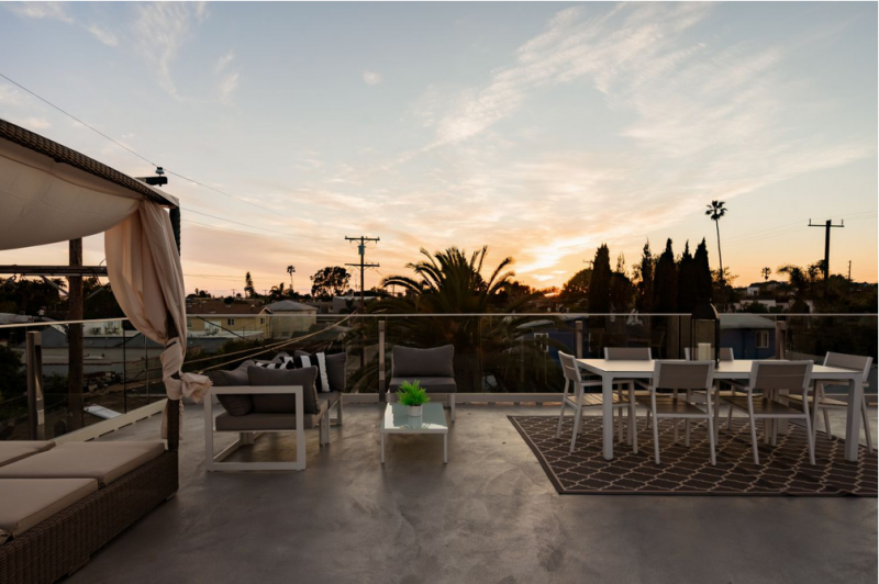 Интерьер мансардной квартиры в Лос-Анджелесе