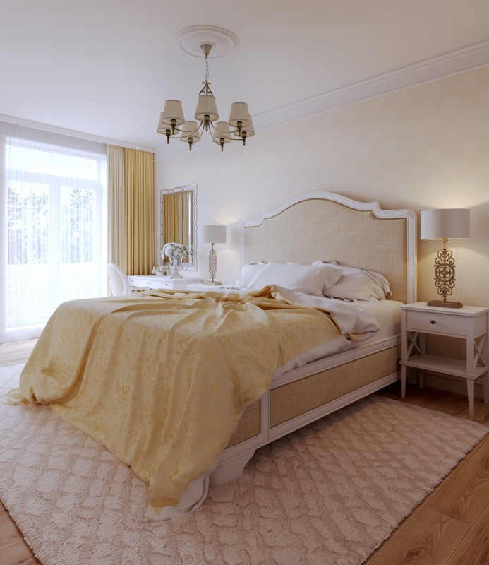 Интерьер светлой просторной квартиры