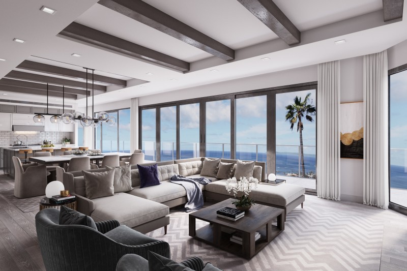 Проект виллы в Лагуне-Бич, Калифорния