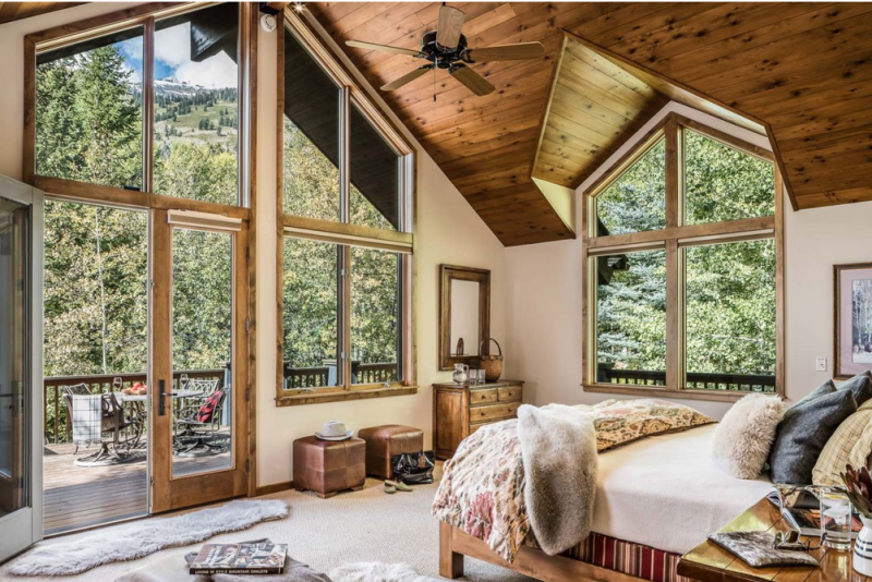 Современный дом-шале в Титон-Вилидж, Вайоминг