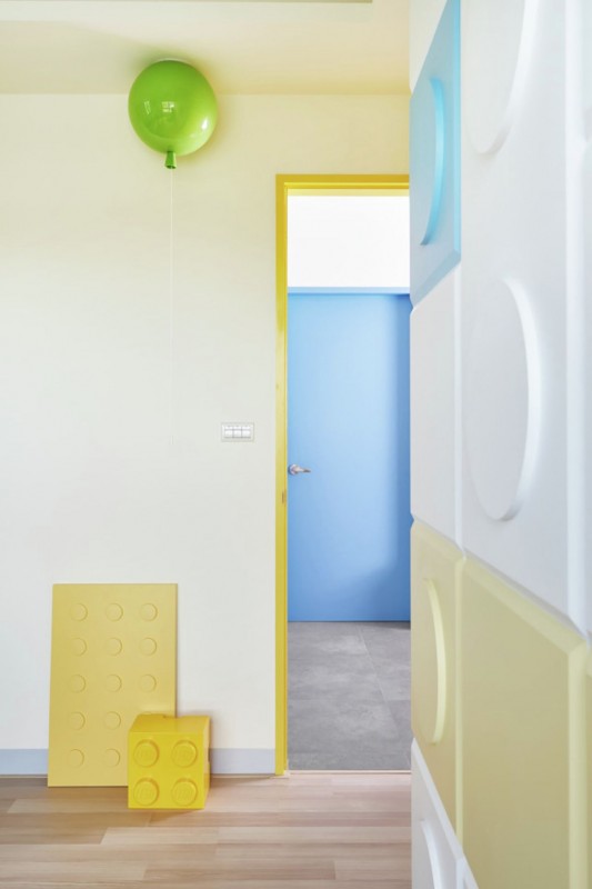 Тема интерьера квартиры в стиле LEGO