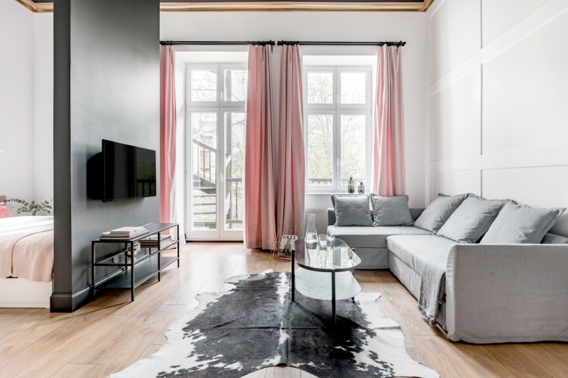 Уютные апартаменты с террасой в Кракове