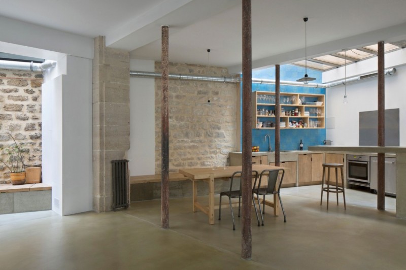 Интерьер лофта в Париже Интерьер лофта в Париже