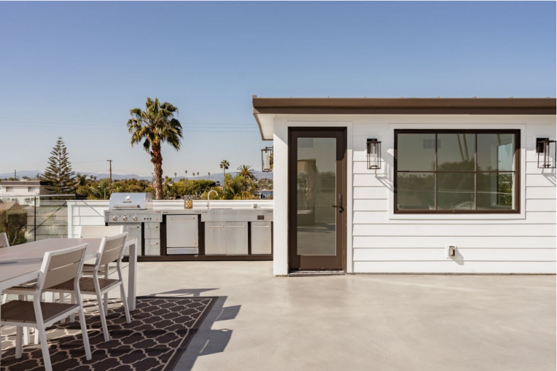 Интерьер мансардной квартиры в Лос-Анджелесе