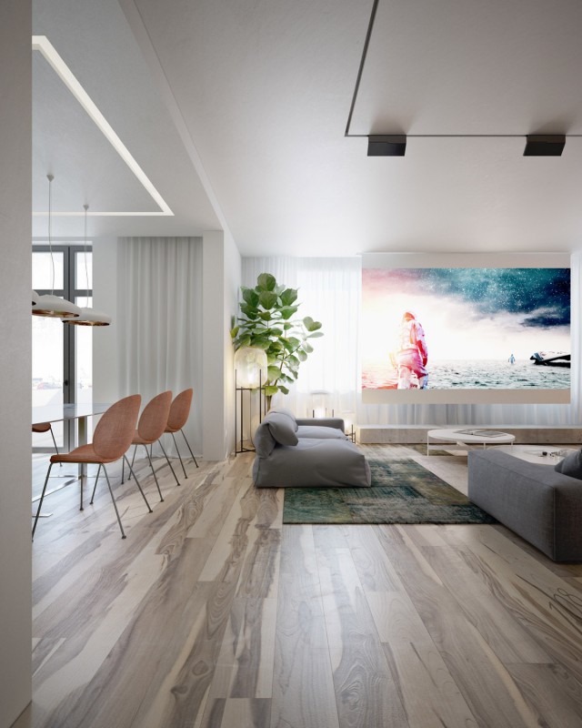 Интерьер стильной квартиры в Киеве