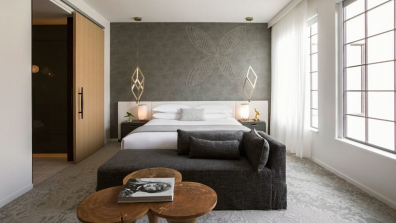 Отель La Peer, расположенный в процветающем дизайнерском районе Западного Голливуда