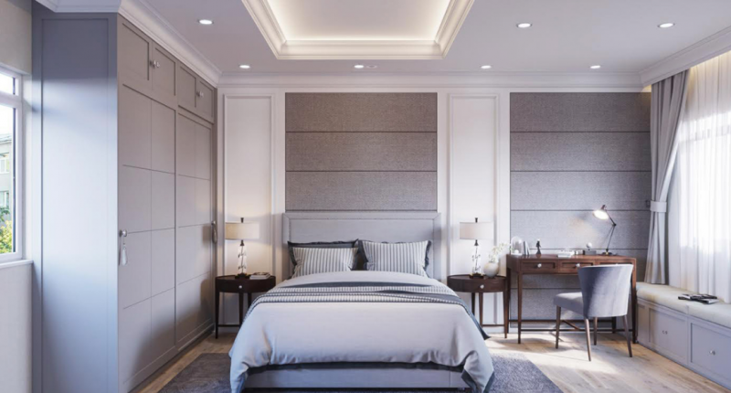 Проект апартаментов в неоклассическом стиле