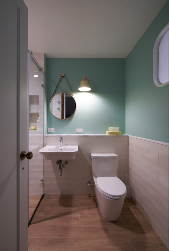 Сочетание классики и элементов индустриального стиля в тайваньской квартире