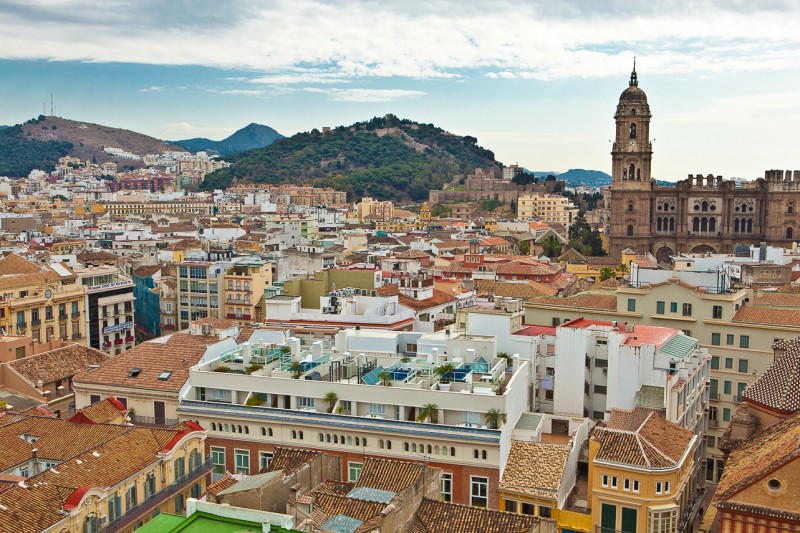 Современная и элегантная квартира в центре Малаги, Испания