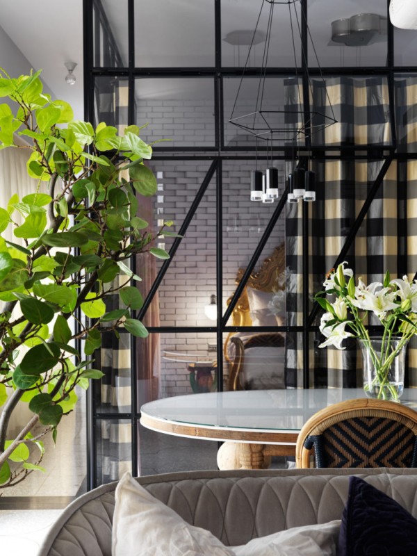 Современная квартира в Тайбэе площадью 132 м2