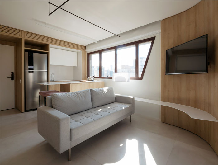 Апартаменты площадью 42 м2 в Сан-Паулу