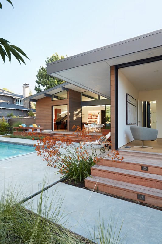 Дом в стиле "ранчо" в городе Лос-Альтос, Калифорния