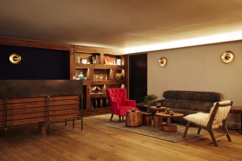 Интерьер отеля The Williamsburg в Бруклине