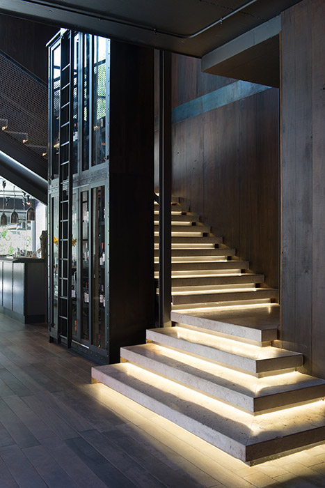 Интерьер ресторана в Чили