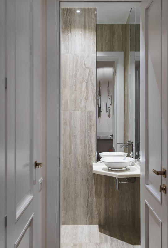 Интерьер в черно-белом цвете Интерьер в черно-белом цвете