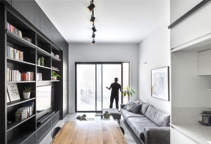 Небольшая функциональная квартира в Тель-Авиве Небольшая функциональная квартира в Тель-Авиве