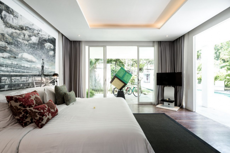 Ультрасовременная вилла рядом с пляжем Нелаян в Канггу, Бали