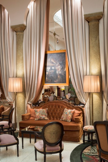 Бар Gerry’s в итальянском отеле Grand Hotel et de Milan