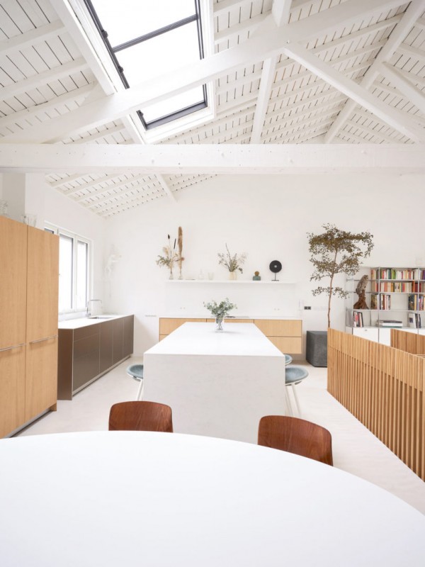 Двухэтажный пентхаус в Париже Двухэтажный пентхаус в Париже