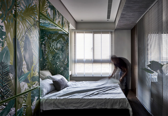 Джунгли в городе - интерьер квартиры в Тайбэе