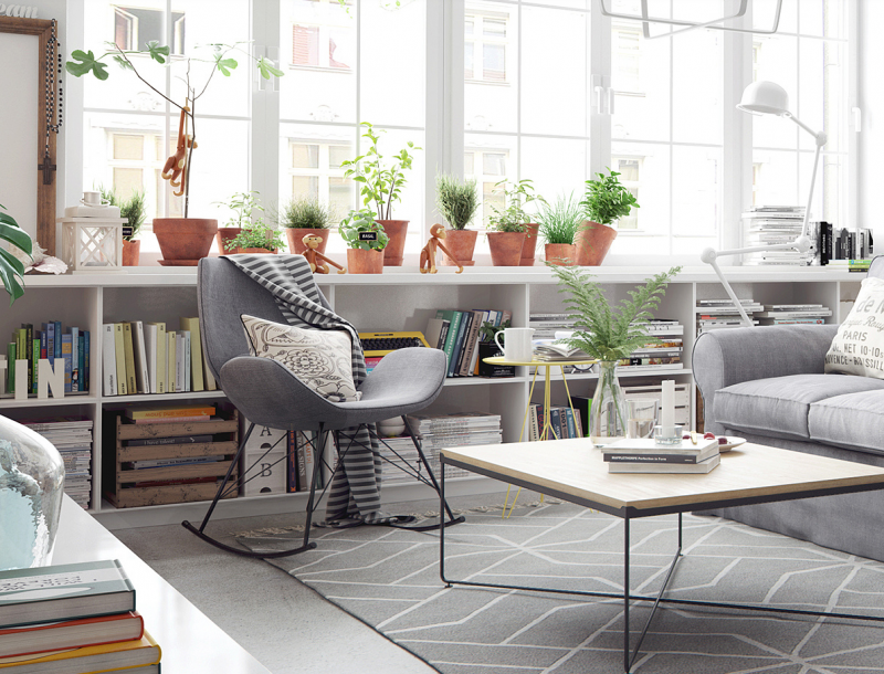 Интерьер в белом цвете — стильно и свежо