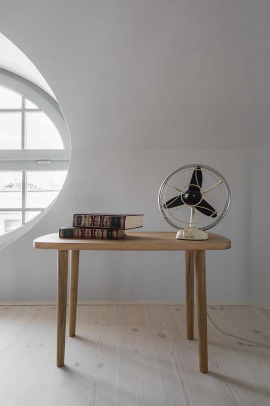 Квартира в мансарде многоквартирного дома 1911 года постройки в Кракове