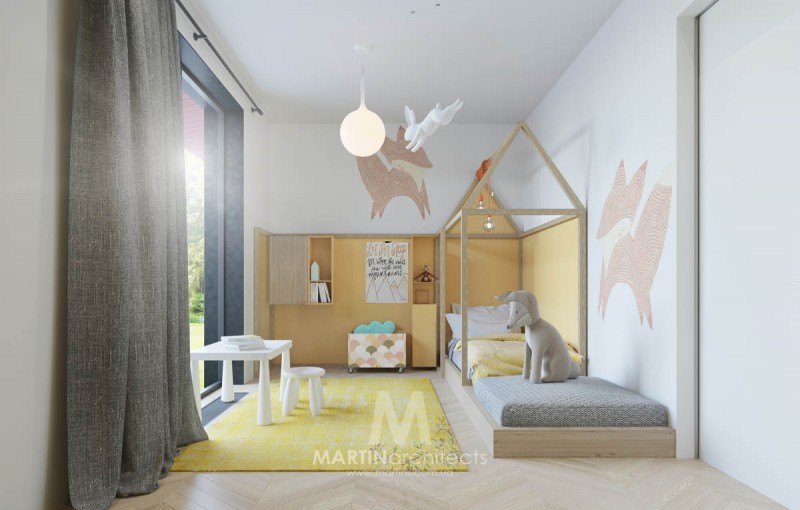 Апартаменты, оформленные в успокаивающей цветовой палитре