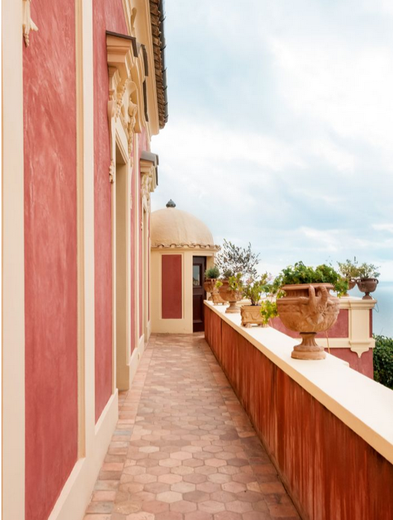 Дом в стиле "барокко" на холмах Позитано, Италия Дом в стиле "барокко" на холмах Позитано, Италия