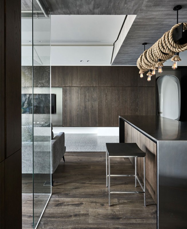 Джунгли в городе - интерьер квартиры в Тайбэе