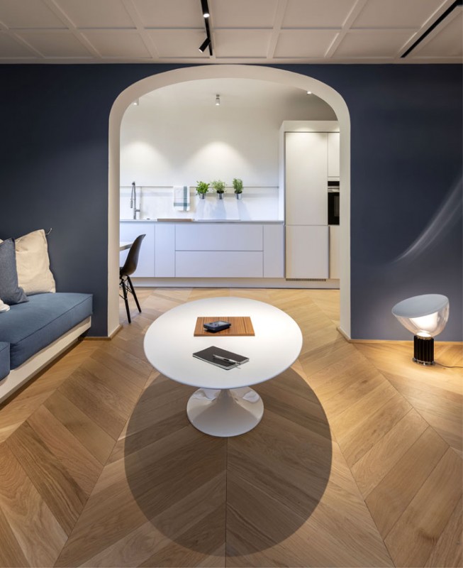 Функциональный интерьер небольшой квартиры в центре Флоренции Функциональный интерьер небольшой квартиры в центре Флоренции