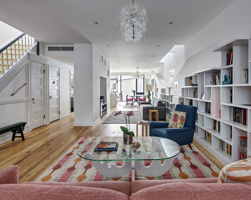 Интерьер дома для семейной пары в Бруклине
