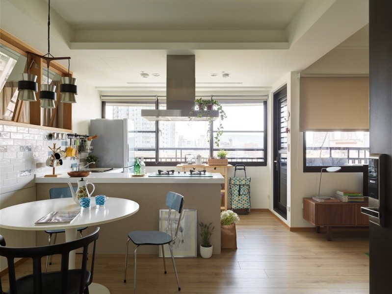 Компактная квартира в Тайбэе