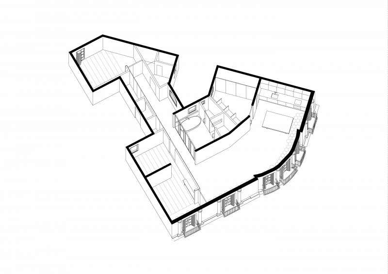 Просторная квартира площадью 110 м2 в Барселоне