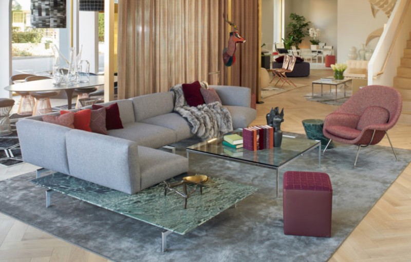 Дизайн выставочного зала Home Design Shop (Knoll) в Лос-Анджелесе, вдохновленный марокканским стилем