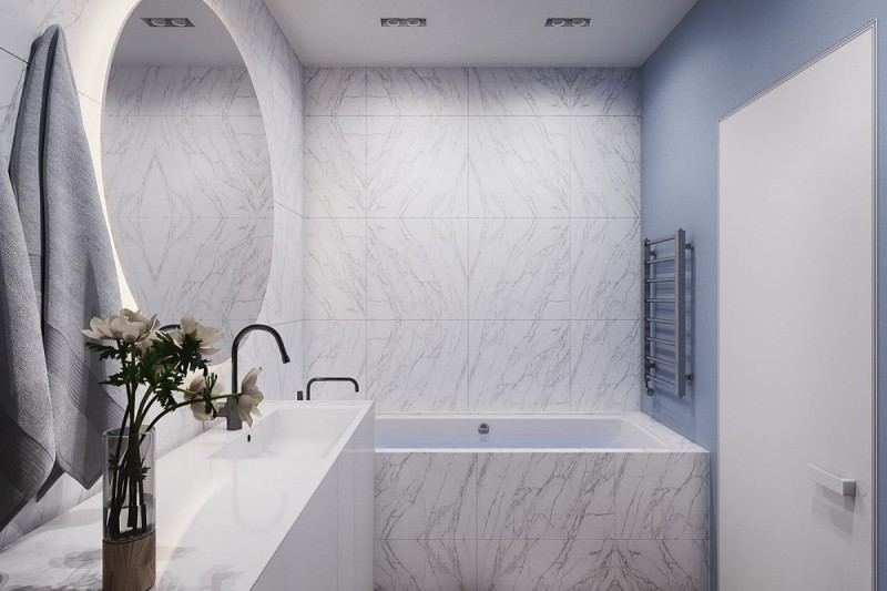 Функциональная светлая квартира для молодой семьи