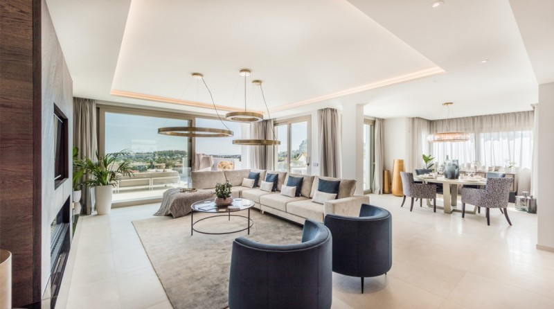 Интерьер пентхауса в Новой Андалусии