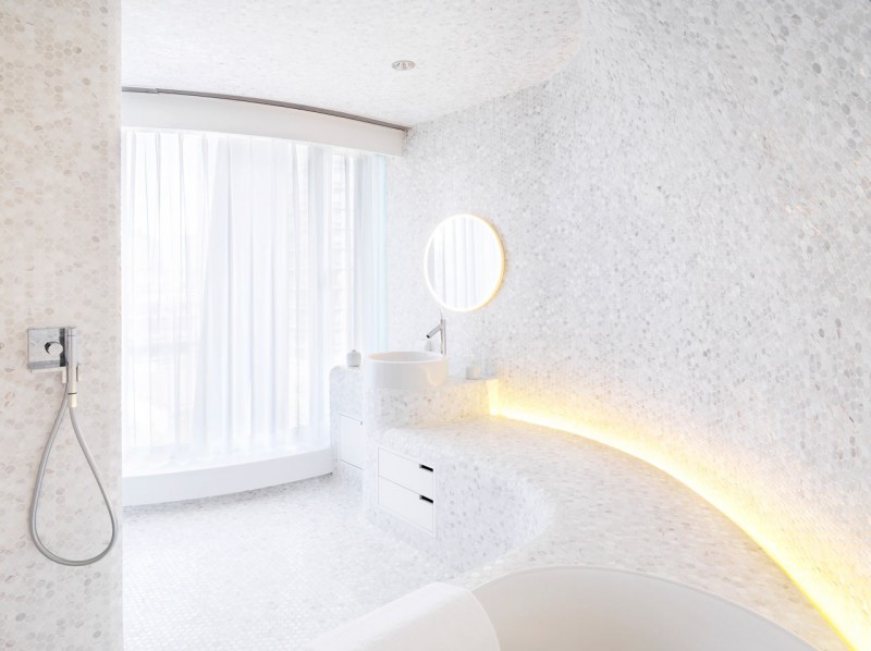 Интерьер просторной квартиры в Пекине Интерьер просторной квартиры в Пекине