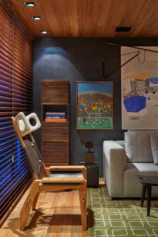 Интерьер студии в Бразилии Интерьер студии в Бразилии