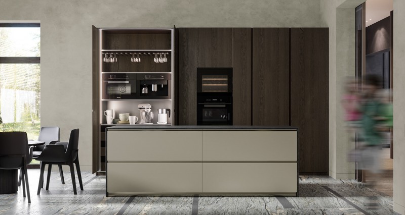 Загородный дом, оформленный в натуральных тонах