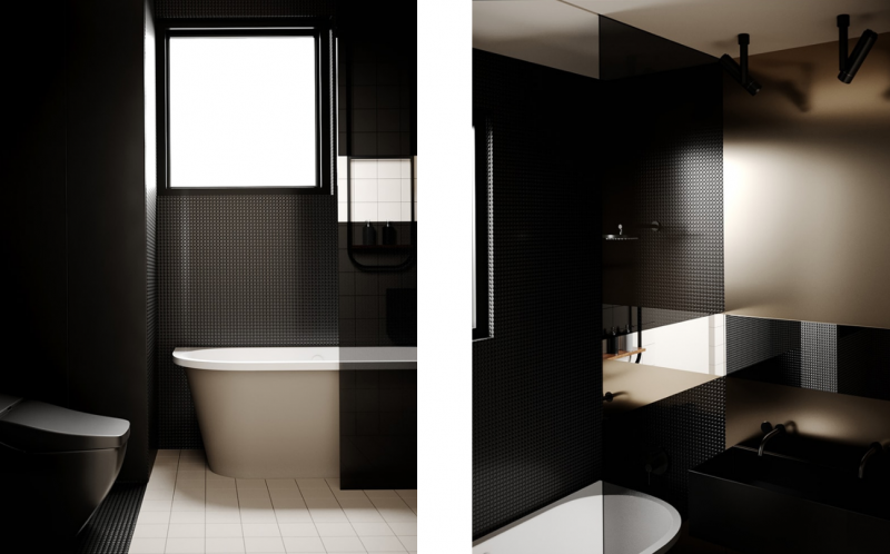 Дизайн-проект квартиры в стиле "брутализм"