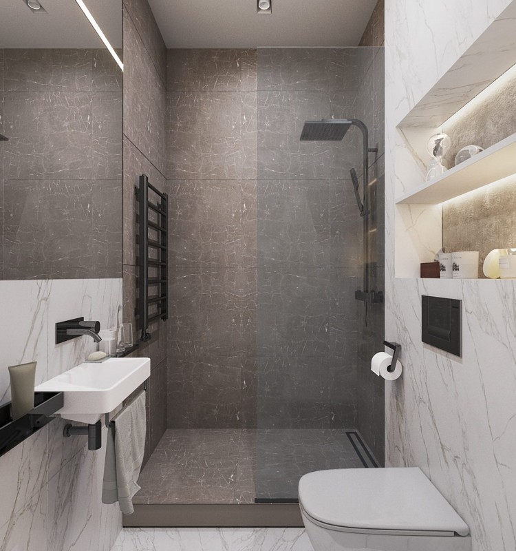 Функциональная светлая квартира для молодой семьи