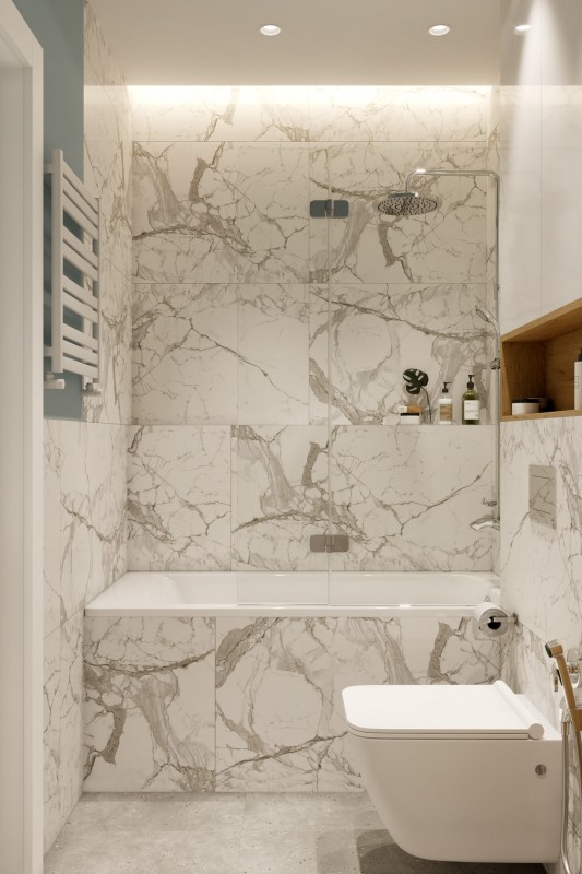 Апартаменты, оформленные в светлых тонах