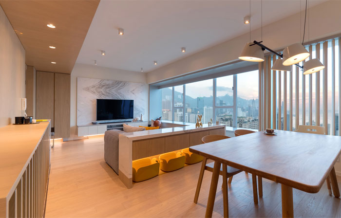 Апартаменты в Гонконге с функциональной мебелью Апартаменты в Гонконге с функциональной мебелью